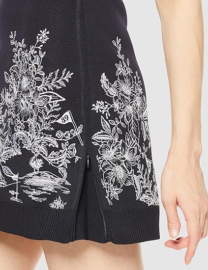 パーリーゲイツ　刺繍　ニットスカート　サイズ1 Amazon.co.jp: [パーリーゲイツ] レディース スカート パネル刺繍